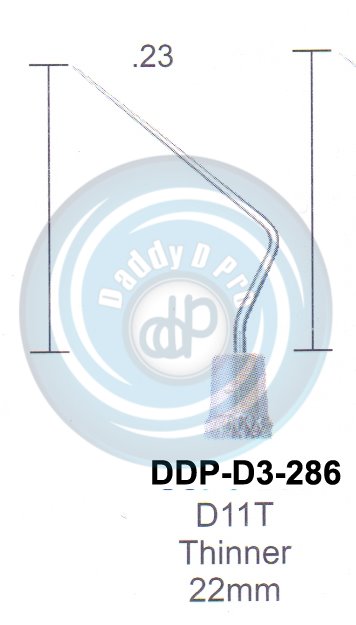 PERIODONTAL INSTRUMENTS HEAT CARRIERS D11T THINNER 22MM