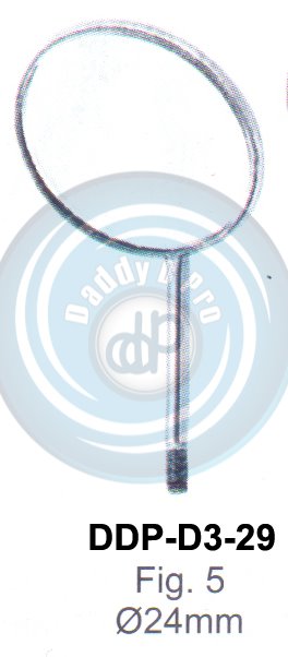 MIRRORS & HANDLES FRONT SURFACE 24MM FIG.5