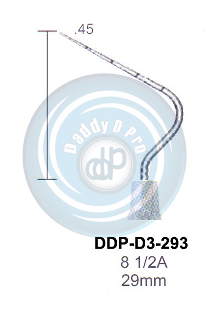 PERIODONTAL INSTRUMENTS ANTERIOR SINGLE ENDED 8 1/2A 29MM