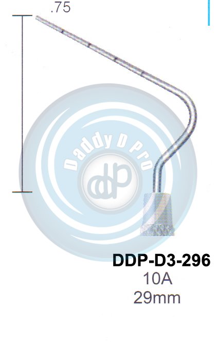 PERIODONTAL INSTRUMENTS ANTERIOR SINGLE ENDED 10A 29MM