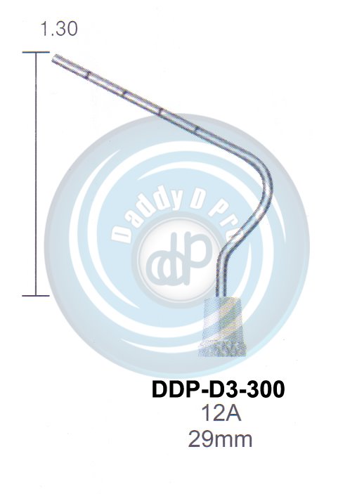 PERIODONTAL INSTRUMENTS ANTERIOR SINGLE ENDED 12A  29MM