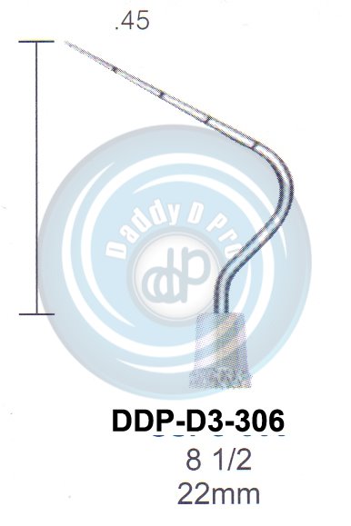 PERIODONTAL INSTRUMENTS POSTERIOR SINGLE ENDED 8 1/2  22MM