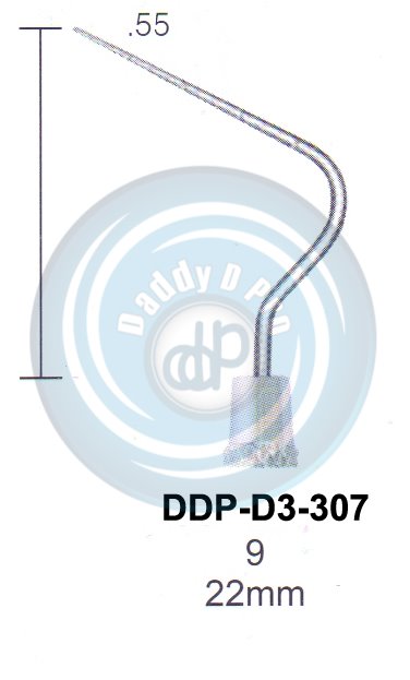 PERIODONTAL INSTRUMENTS POSTERIOR SINGLE ENDED 9   22MM