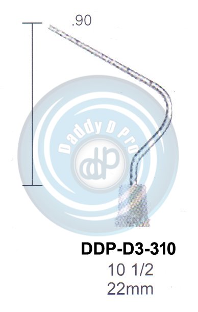PERIODONTAL INSTRUMENTS POSTERIOR SINGLE ENDED 10 1/2  22MM