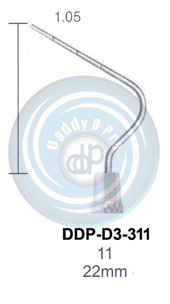 PERIODONTAL INSTRUMENTS POSTERIOR SINGLE ENDED 11   22MM