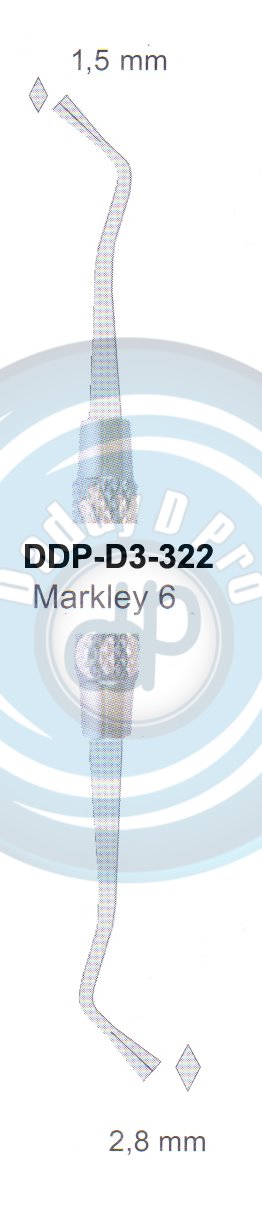 FILLING INSTRUMENTS AMALGAM AND PLASTIC INSTRUMENTS MARKELY 6  2.8MM