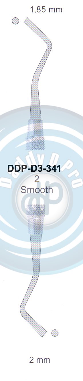 FILLING INSTRUMENTS AMALGAM AND PLASTIC INSTRUMENTS 2 SMOOTH