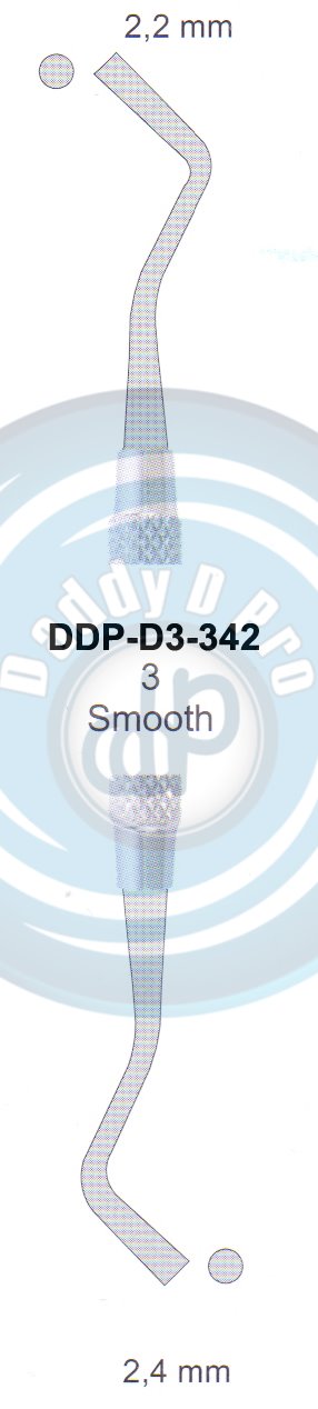 FILLING INSTRUMENTS AMALGAM AND PLASTIC INSTRUMENTS 3 SMOOTH