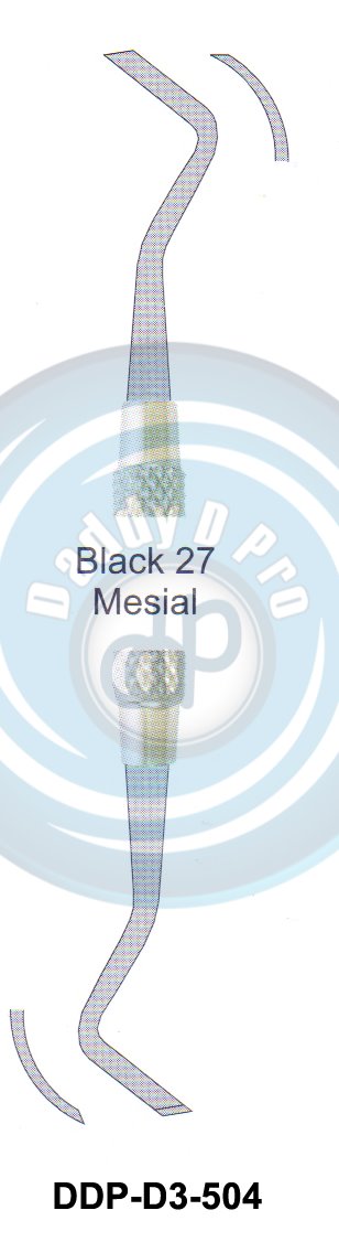 FILLING INSTRUMENTS ENAMEL INSTRUMENTS MARGINTRIMMERS BLACK 27 MESIAL