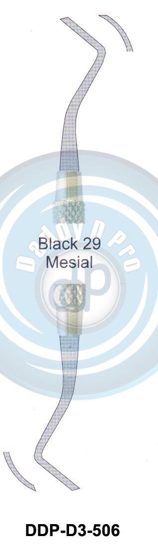 FILLING INSTRUMENTS ENAMEL INSTRUMENTS MARGINTRIMMERS BLACK 29 DISTAL