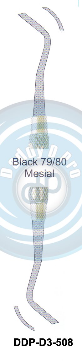 FILLING INSTRUMENTS ENAMEL INSTRUMENTS MARGINTRIMMERS BLACK 79/80 DISTAL