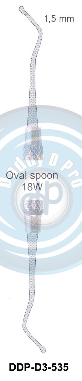 EXCAVATORS OVAL SPOON 18W