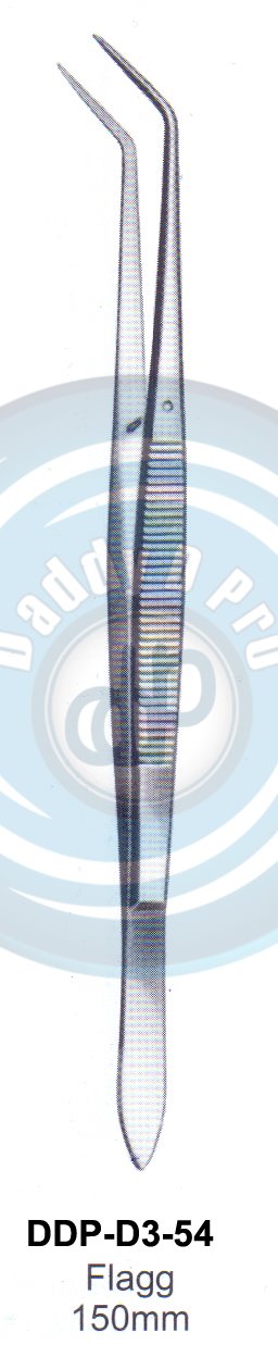 DENTAL TWEEZERS FLAGG 150MM