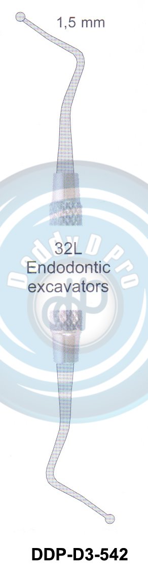 EXCAVATORS DENTINS REMOVALS 32L ENDODONTIC EXCAVATORS