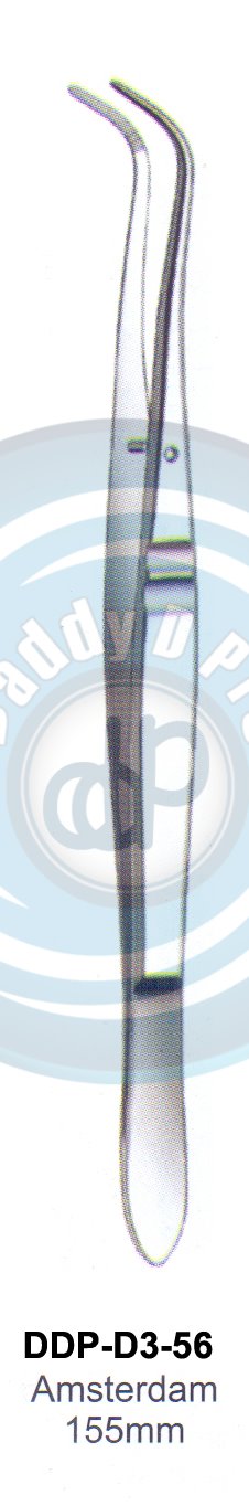 DENTAL TWEEZERS AMSTERDAM 155MM