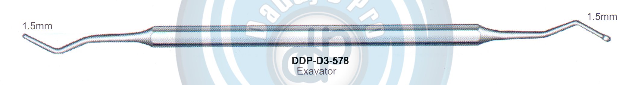 PERIODONTAL INSTRUMENTS EXAVATOR
