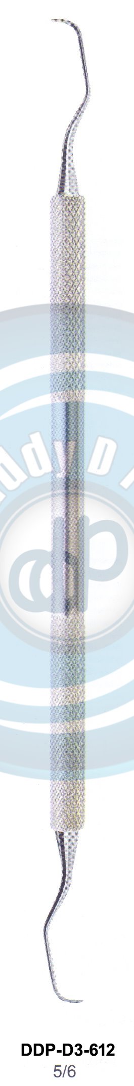 DENTAL CURETTES GRACEY CURETTES SOLID HANDLE 5/6