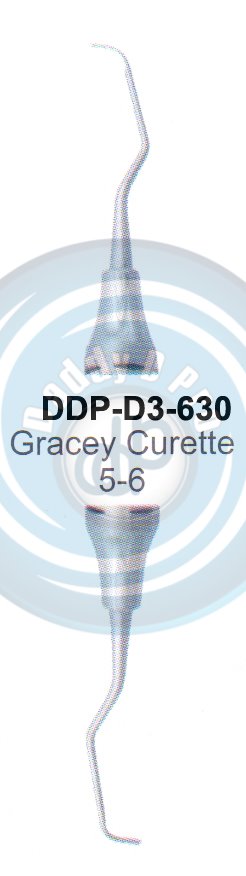DENTEL CURETTES GRACEY CURETTES 5/6 HOLLOW HANDLE 10MM