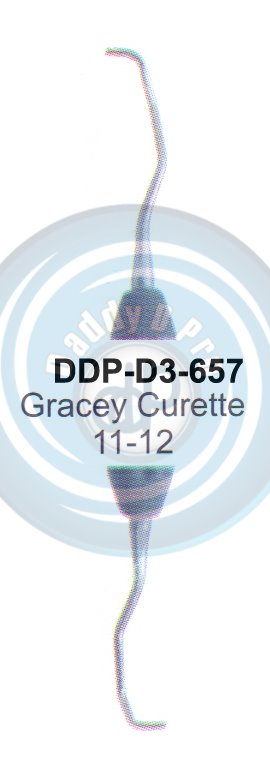 DENTEL CURETTES GRACEY CURETTES 11/12  (SILICON HANDLE)