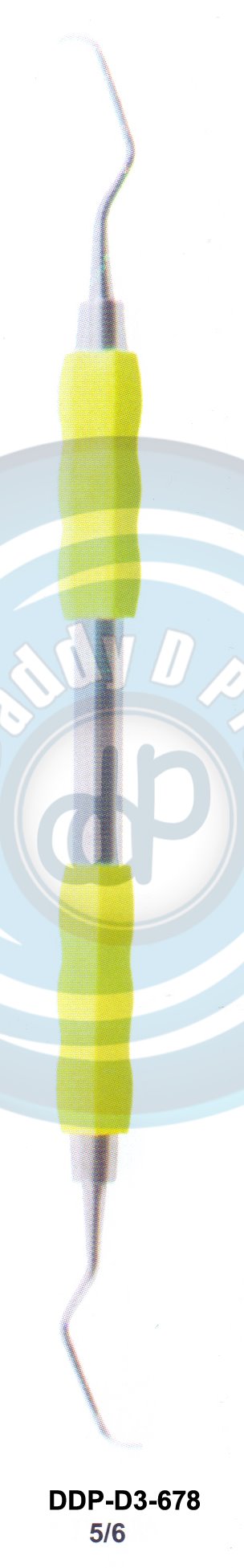 DENTEL CURETTES GRACEY CURETTES 5/6  WITH SILICON GRIP
