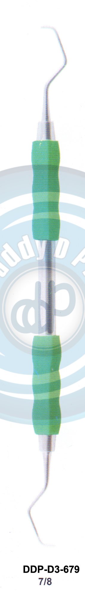 DENTEL CURETTES GRACEY CURETTES 7/8  WITH SILICON GRIP