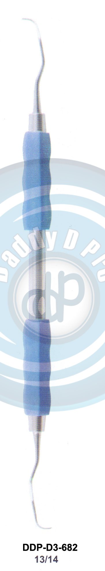 DENTEL CURETTES GRACEY CURETTES 13/14  WITH SILICON GRIP