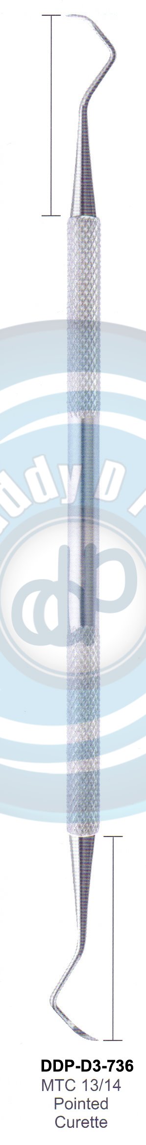 PERIODONTAL INSTRUMENTS AVAILABLE IN HOLLOW HANDLE 8MM, 10 MM SOLID HANDLE 6MM SCALLER CURETTE MTC 13/14 POINTES CURETTE