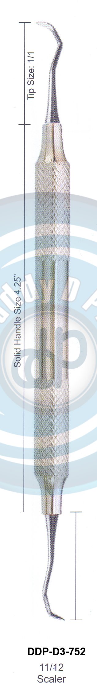 PERIODONTAL INSTRUMENTS AVAILABLE IN HOLLOW HANDLE 8MM, 10 MM SOLID HANDLE 6MM SCALLER CURETTE 11/12 SCALER