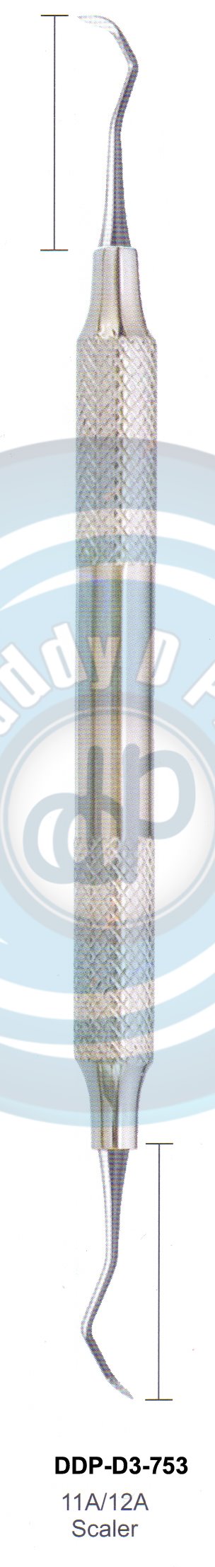 PERIODONTAL INSTRUMENTS AVAILABLE IN HOLLOW HANDLE 8MM, 10 MM SOLID HANDLE 6MM SCALLER CURETTE 11A/12A SCALER