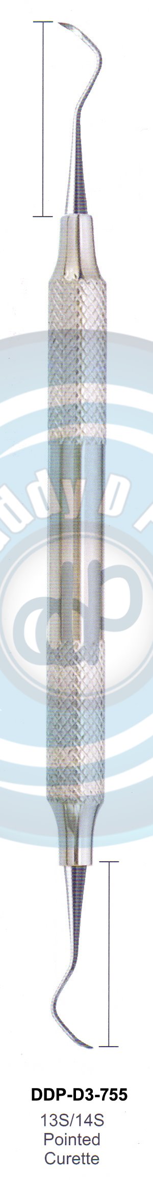 PERIODONTAL INSTRUMENTS AVAILABLE IN HOLLOW HANDLE 8MM, 10 MM SOLID HANDLE 6MM SCALLER CURETTE 13S/14S POINTES CURETTE