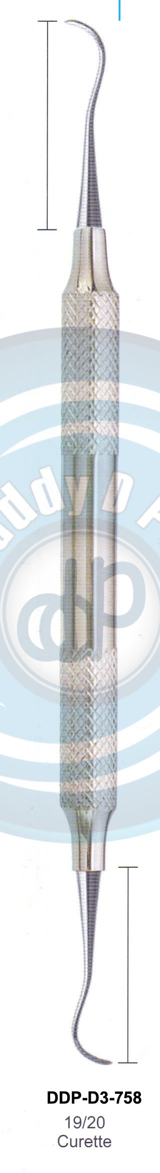 PERIODONTAL INSTRUMENTS AVAILABLE IN HOLLOW HANDLE 8MM, 10 MM SOLID HANDLE 6MM SCALLER CURETTE 19/20 CURETTE