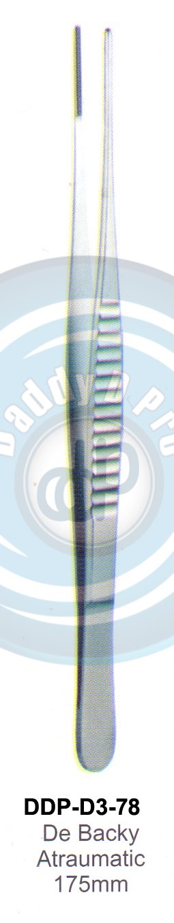 DENTAL TWEEZERS DE BACKY ATRAUMATIC 175MM 