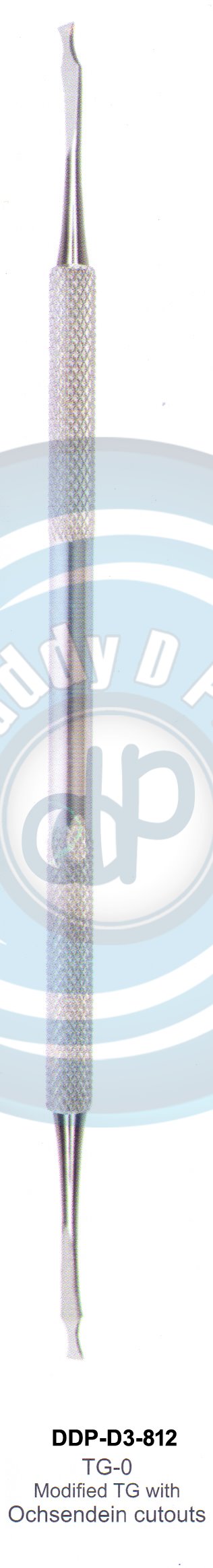 PERIODONTAL INSTRUMENTS TG-0 MODIFIED TG WITH OCHSENDEIN CUTOUTS 