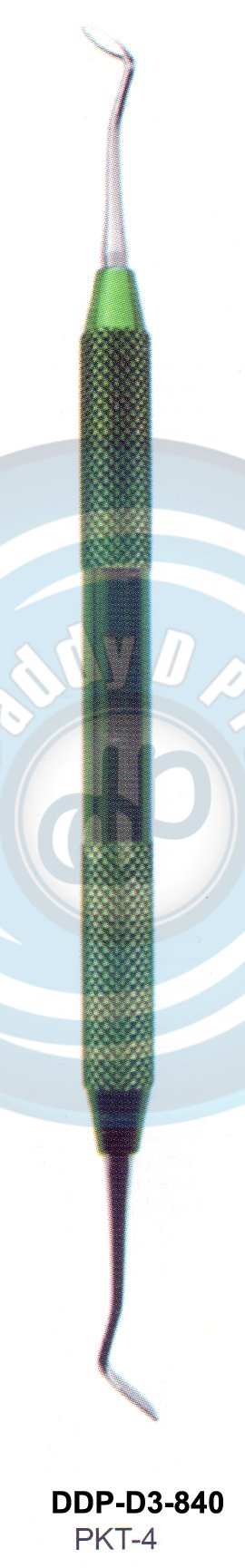 FILLING INSTRUMENTS P.K. THOMAS WAXING INSTRUMENTS  P.K. THOMAS WAX CARVE ALUMINIUM ANODIZING COLOR HANDLE 8MM PKT-4