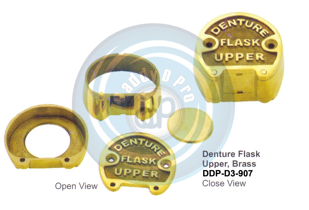 FLASKS & COMPRESSORS DENTURE FLASK UPPER, BRASS