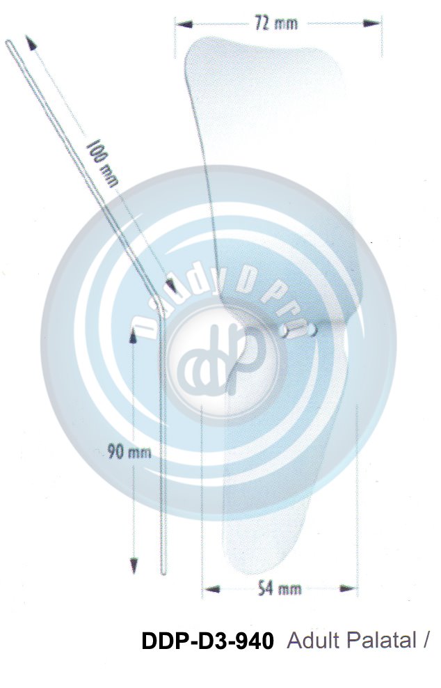 DENTAL PHOTOGRAPHIC MIRROR   ADULT PALATAL