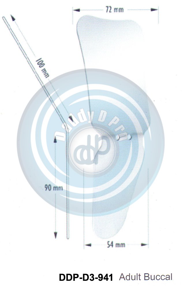 DENTAL PHOTOGRAPHIC MIRROR   ADULT BUCCAL