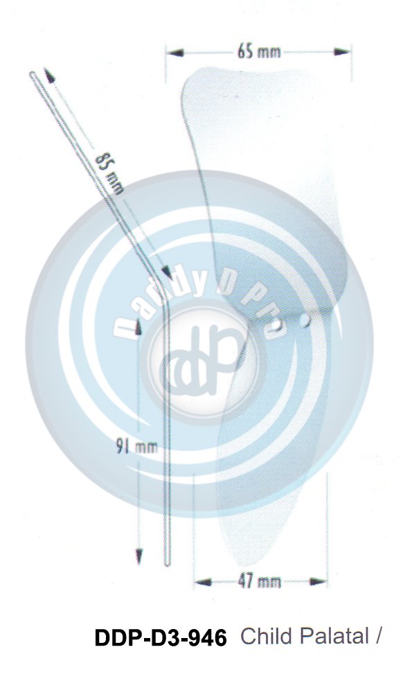 DENTAL PHOTOGRAPHIC MIRROR   CHILD PALATAL