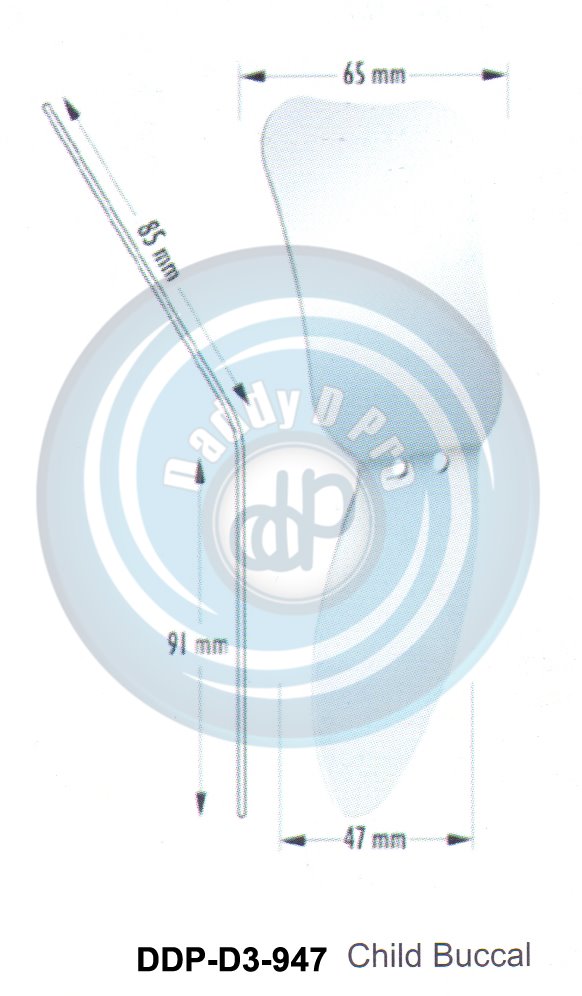 DENTAL PHOTOGRAPHIC MIRROR   CHILD BUCCAL