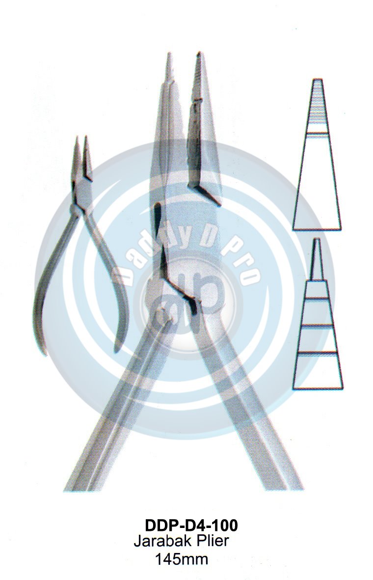 PLIERS OF ORTHODONTIC & PROSTHETICS    JARABAK PLIER 145MM