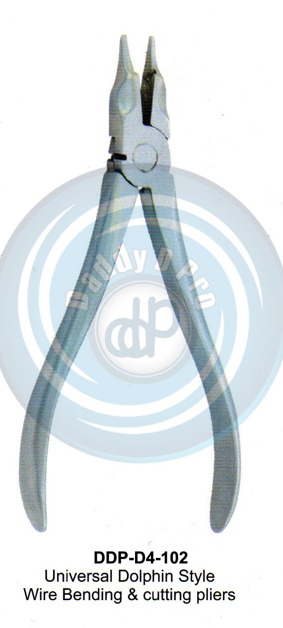 PLIERS OF ORTHODONTIC & PROSTHETICS   UNIVERSAL DOLPHIN STYLE WIRE BENDING AND CUTTING PLIERS