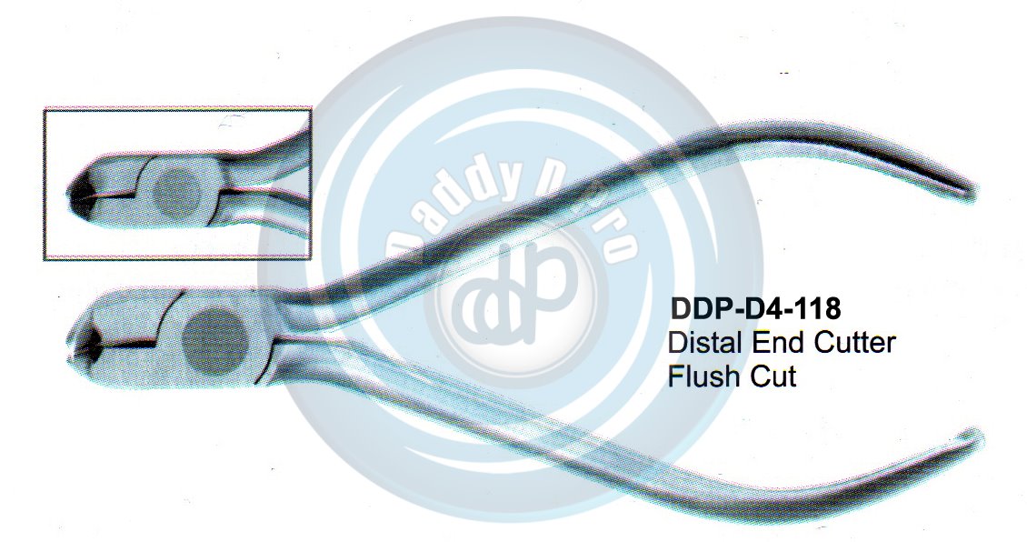 PLIERS OF ORTHODONTIC & PROSTHETICS   CUTTERS  DISTAL END CUTTER FLUSH CUT