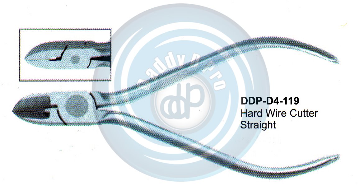 PLIERS OF ORTHODONTIC & PROSTHETICS   CUTTERS  HARD WIRE CUTTER STRAIGHT