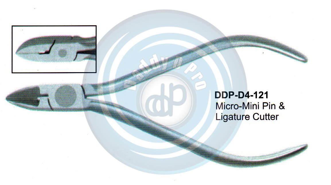PLIERS OF ORTHODONTIC & PROSTHETICS   CUTTERS  MICRO-MINI PIN & LIGATURE CUTTER