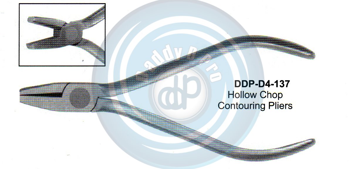 PLIERS OF ORTHODONTIC & PROSTHETICS   CUTTERS,UTILITY PLIERS& WIRE FORMING PLIERS  HOLLOW CHOP CONTOURING PLIERS