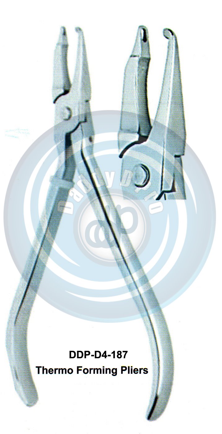 PLIERS OF ORTHODONTIC & PROSTHETICS  THERMO FORMING PLIERS 