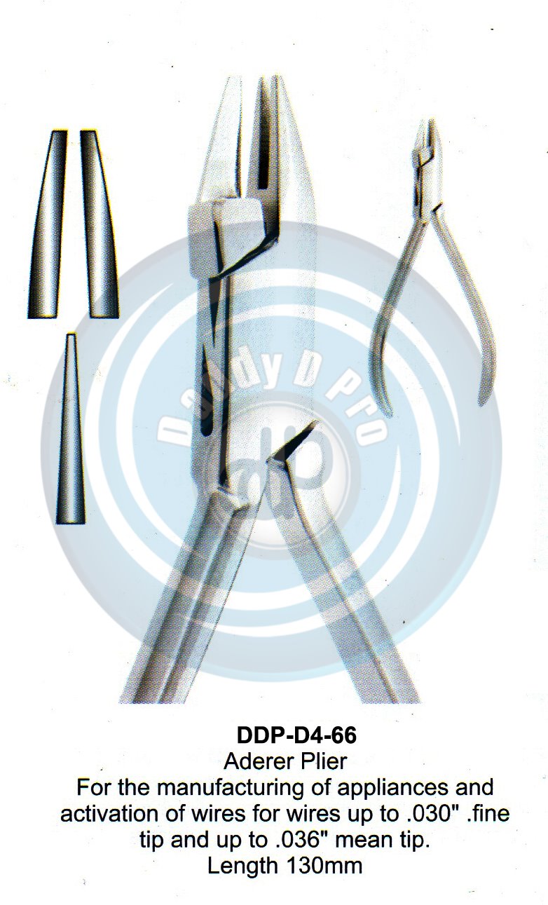 PLIERS OF ORTHODONTIC & PROSTHETICS ADRER PLIERS