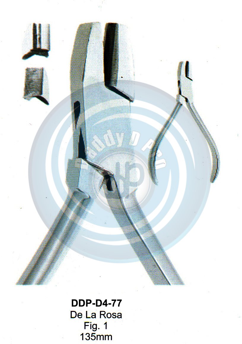 PLIERS OF ORTHODONTIC & PROSTHETICS  DE LA ROSA FIG.1 135MM