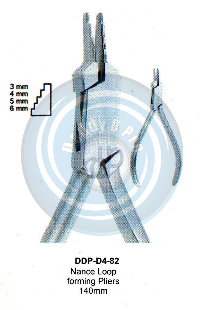 PLIERS OF ORTHODONTIC & PROSTHETICS   TWEED LOOP FORMING PLIERS 140MM