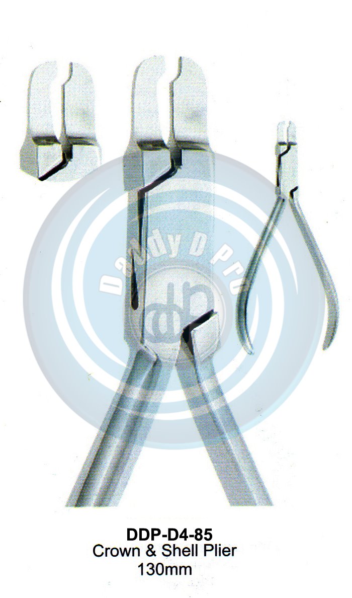 PLIERS OF ORTHODONTIC & PROSTHETICS  CROWN & SHELL PLIER 130MM